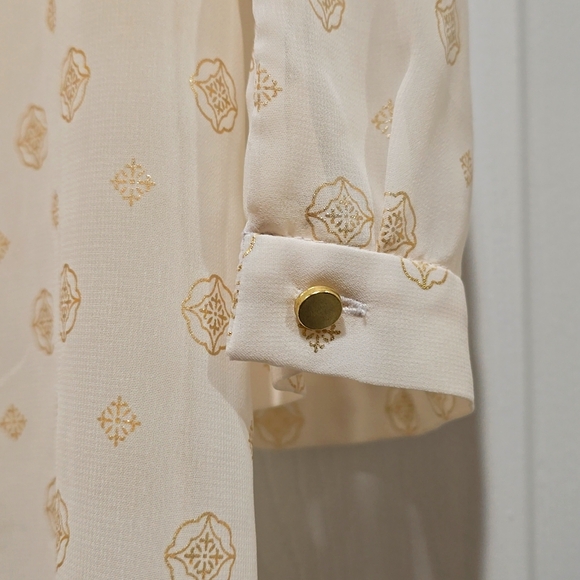 Liz Claiborne Career Sheer Blouse - Picture 4 of 5